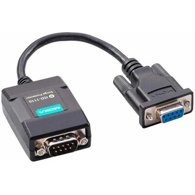 Moxa TRANSIENT BESKYTTELSE, RS232 7 (DB9F, DB9M, 3.70 cm), Data + Video Adapter, Weiss Moxa TRANSIENT BESKYTTELSE, RS232 7 (DB9F, DB9M, 3.70 cm), Data + Video Adapter, Weiss