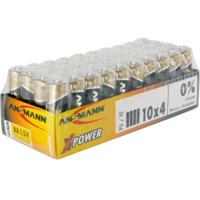 Ansmann AA Batterie 40er Pack - Zuverlässige Energiequelle Ansmann AA Batterie 40er Pack - Zuverlässige Energiequelle