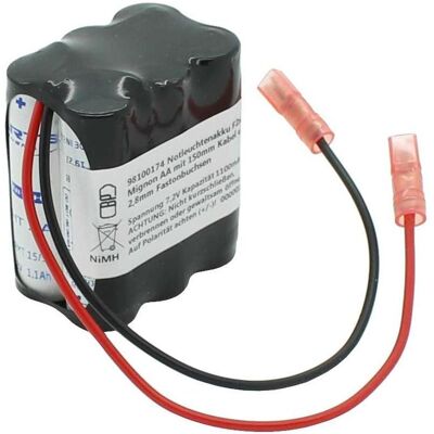 XCell NiMH 7,2V 1100mAh Akku - F2x3 Mignon AA XCell NiMH 7,2V 1100mAh Akku - F2x3 Mignon AA