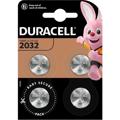 Duracell CR2032 Batterien - 4er Pack - Batterie Duracell CR2032 Batterien - 4er Pack - Batterie