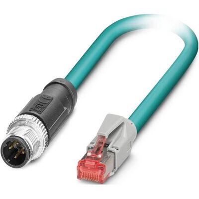 Phoenix Contact Netzwerkkabel, Elektronikkabel + Stecker, Blau Phoenix Contact Netzwerkkabel, Elektronikkabel + Stecker, Blau