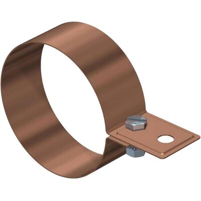 OBO Bettermann Vertr Regenrohrschelle 80mm, Cu 301 CU-80 Klemm-/Spannbereich 80... 80mm, Werkstoff Kupfer, Anschl, Relais OBO Bettermann Vertr Regenrohrschelle 80mm, Cu 301 CU-80 Klemm-/Spannbereich 80... 80mm, Werkstoff Kupfer, Anschl, Relais