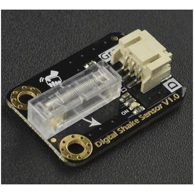 DFRobot Shake-Sensor, Gravity 3P Digital, unidirektional empfindlich, Anti-Schock, 3.3-5V, Entwicklungsboard + Kit DFRobot Shake-Sensor, Gravity 3P Digital, unidirektional empfindlich, Anti-Schock, 3.3-5V, Entwicklungsboard + Kit