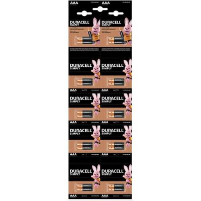Duracell Batterie LR3 AAA HBDC (20 Stk., AAA), Batterien + Akkus Duracell Batterie LR3 AAA HBDC (20 Stk., AAA), Batterien + Akkus