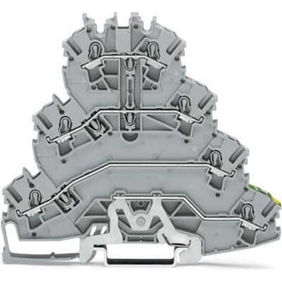 WAGO 2002-4157 4-fach Reihenklemme für Motoren - Grau WAGO 2002-4157 4-fach Reihenklemme für Motoren - Grau