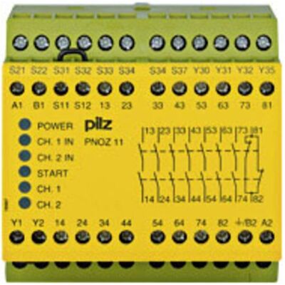 Pilz PNOZ 11 - Sicherheitsrelais - 230-240VAC 24VDC - UL Zulassung Pilz PNOZ 11 - Sicherheitsrelais - 230-240VAC 24VDC - UL Zulassung