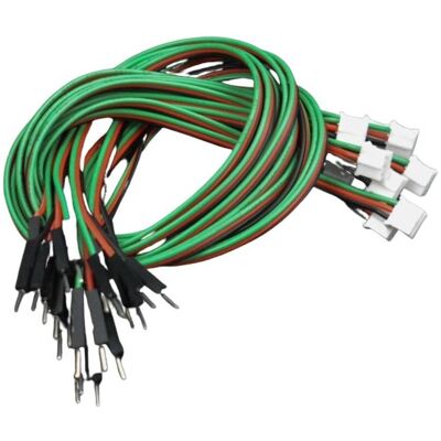 DFRobot Gravity 3pin digitale PH2.0 zu Dupont Male Kabel 30cm 10Stk, Entwicklungsboard + Kit DFRobot Gravity 3pin digitale PH2.0 zu Dupont Male Kabel 30cm 10Stk, Entwicklungsboard + Kit