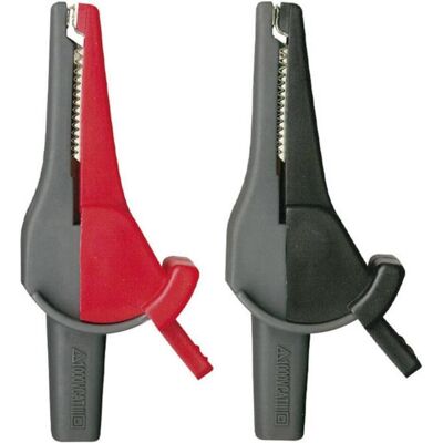Beha Amprobe Krokodilklemmensatz, Elektronikkabel + Stecker, Rot Beha Amprobe Krokodilklemmensatz, Elektronikkabel + Stecker, Rot