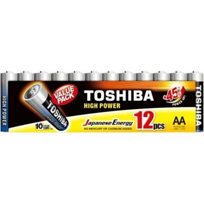 TOSHIBA LR6GCP MP-12 - Alkaline Batterie TOSHIBA LR6GCP MP-12 - Alkaline Batterie