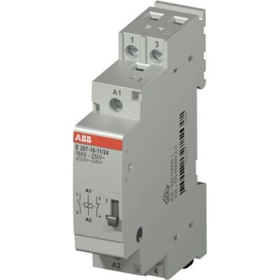 ABB Installationsrelais E297-16-11/24 - Schalter 24VAC/24VDC, 16A ABB Installationsrelais E297-16-11/24 - Schalter 24VAC/24VDC, 16A
