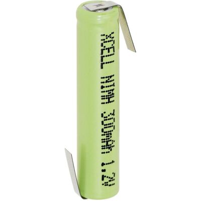 XCell AAAA-ZLF Spezial-Akku Mini (AAAA) Z-Lötfahne NiMH 1.2 V 300 mAh (1 Stk., AAA, 300 mAh), Batterien + Akkus XCell AAAA-ZLF Spezial-Akku Mini (AAAA) Z-Lötfahne NiMH 1.2 V 300 mAh (1 Stk., AAA, 300 mAh), Batterien + Akkus
