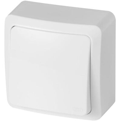 Elektro-Plast BERG Treppenschalter n/t 10AX IP20 weiss (3712-00), Schalter + Taster, Weiss Elektro-Plast BERG Treppenschalter n/t 10AX IP20 weiss (3712-00), Schalter + Taster, Weiss