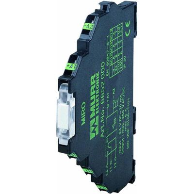 Murr Elektronik MIRO TR 24VDC FK 5P Optokopplermodul IN: 48 VDC - OUT: 35 VDC 2 A 6.2 mm Federkraftklemme, Relais Murr Elektronik MIRO TR 24VDC FK 5P Optokopplermodul IN: 48 VDC - OUT: 35 VDC 2 A 6.2 mm Federkraftklemme, Relais