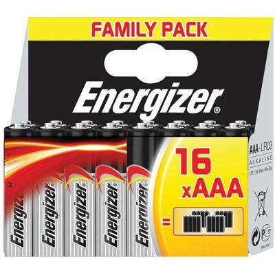 Energizer 628123 (16 Stk., AAA), Batterien + Akkus Energizer 628123 (16 Stk., AAA), Batterien + Akkus