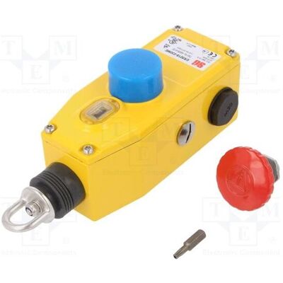 Omron 445064130ER5018030ME, Schalter + Taster, Gelb Omron 445064130ER5018030ME, Schalter + Taster, Gelb