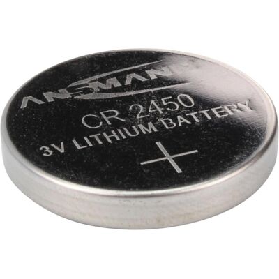 Ansmann CR2450 (5 Stk., CR2450, 540 mAh), Batterien + Akkus Ansmann CR2450 (5 Stk., CR2450, 540 mAh), Batterien + Akkus