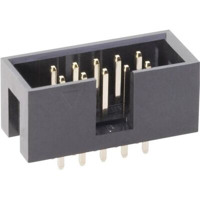 BKL Electronic 10120564 Stiftleiste ohne Auswurfhebel Rastermass: 2.54 mm Polzahl, Elektronikkabel + Stecker, Schwarz BKL Electronic 10120564 Stiftleiste ohne Auswurfhebel Rastermass: 2.54 mm Polzahl, Elektronikkabel + Stecker, Schwarz