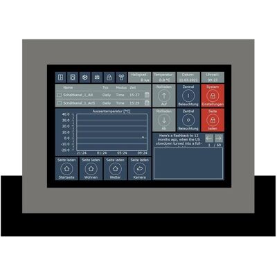 MDT VC-1001.04 Touchpanel VisuControl, Relais MDT VC-1001.04 Touchpanel VisuControl, Relais