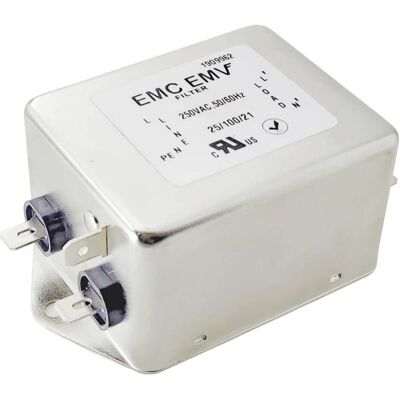 Akyga EN2070-16-F Entstörfilter 16A (L x B x H) 121 x 85 x 57mm 1St., Induktor Akyga EN2070-16-F Entstörfilter 16A (L x B x H) 121 x 85 x 57mm 1St., Induktor