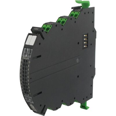 Murr Elektronik Mico Pro Lastkreisüberwachung, 2-kanalig IN: 24 V DC OUT: 24 V DC 1-2-3-4-5-6-7-8-9-10A, Relais Murr Elektronik Mico Pro Lastkreisüberwachung, 2-kanalig IN: 24 V DC OUT: 24 V DC 1-2-3-4-5-6-7-8-9-10A, Relais