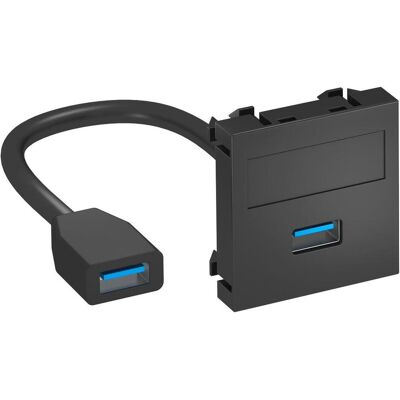 MTG - MTG-U3AFSWGR1 - Grau - 45x45 mm - Multimedia carrier MTG - MTG-U3AFSWGR1 - Grau - 45x45 mm - Multimedia carrier