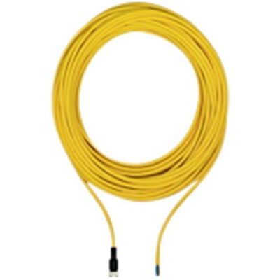 Pilz Kabelsatz, M12-Buchse - Offene Enden, 4 Leiter, 5m, IP67, Gelb, Relais Pilz Kabelsatz, M12-Buchse - Offene Enden, 4 Leiter, 5m, IP67, Gelb, Relais