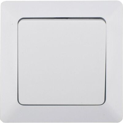 Chilitec Milos Taster 22778, UP, 10A/250V, weiss matt, Schalter + Taster, Weiss Chilitec Milos Taster 22778, UP, 10A/250V, weiss matt, Schalter + Taster, Weiss