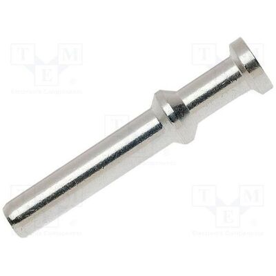 Harting Han HSC male crimp contactS LEVEL 4 MM - (25 stk.), Elektronikkabel + Stecker, Silber Harting Han HSC male crimp contactS LEVEL 4 MM - (25 stk.), Elektronikkabel + Stecker, Silber