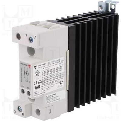 Carlo Gavazzi Relais: Halbleiter USteuer: 4÷32VDC 40A 42÷600VAC RGC1 IP20, Relais Carlo Gavazzi Relais: Halbleiter USteuer: 4÷32VDC 40A 42÷600VAC RGC1 IP20, Relais