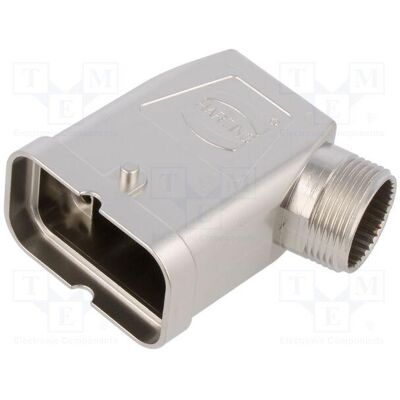 Harting Tüllengehäuse, Elektronikkabel + Stecker, Silber Harting Tüllengehäuse, Elektronikkabel + Stecker, Silber
