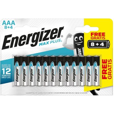 Energizer Batterie (12 Stk., AAA), Batterien + Akkus Energizer Batterie (12 Stk., AAA), Batterien + Akkus