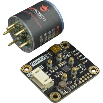 DFRobot Gravity NO2 Stickstoffdioxid Sensor I2C und UART, Entwicklungsboard + Kit DFRobot Gravity NO2 Stickstoffdioxid Sensor I2C und UART, Entwicklungsboard + Kit