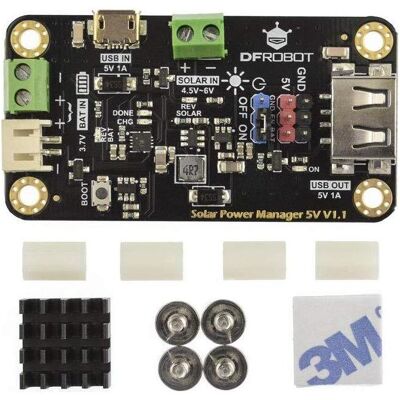 DFRobot Solar Power Manager 5V 1A, Entwicklungsboard + Kit DFRobot Solar Power Manager 5V 1A, Entwicklungsboard + Kit