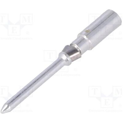 Harting Han D M crimp contact AG AWG 14 - (100 stk.), Elektronikkabel + Stecker, Silber Harting Han D M crimp contact AG AWG 14 - (100 stk.), Elektronikkabel + Stecker, Silber