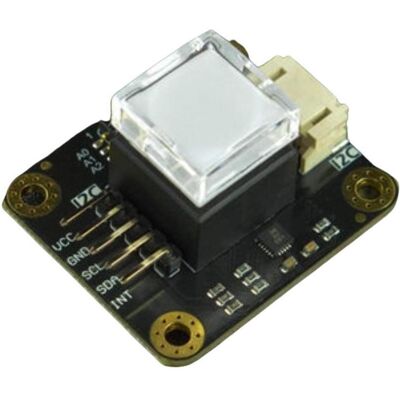 DFRobot - Gravity I2C RGB LED Button - 8Adressen - 3.3V-5V - Modul DFRobot - Gravity I2C RGB LED Button - 8Adressen - 3.3V-5V - Modul
