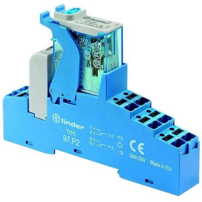 Finder 4C.P2.9.012.0050 Logikmodul mit LED - Schalter, 12 V, 8 A Finder 4C.P2.9.012.0050 Logikmodul mit LED - Schalter, 12 V, 8 A