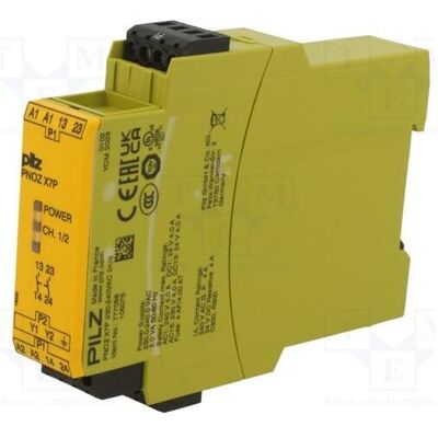 Pilz 777056 PNOZ X7P 230-240VAC 2n/o, Relais Pilz 777056 PNOZ X7P 230-240VAC 2n/o, Relais