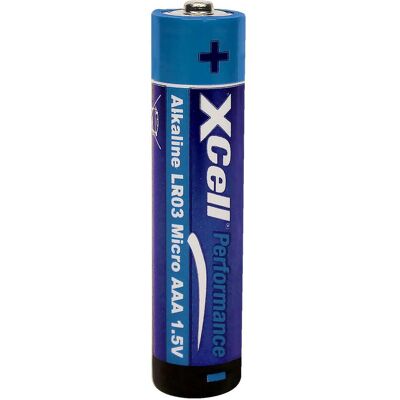 XCell 50er-Set Batterie Typ AAA (Micro), LR03, Alkaline, 1,5V (50 Stk., AAA), Batterien + Akkus XCell 50er-Set Batterie Typ AAA (Micro), LR03, Alkaline, 1,5V (50 Stk., AAA), Batterien + Akkus