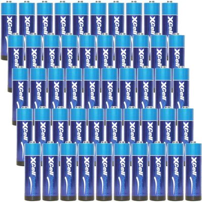XCell 50er-Set Batterie Typ AA (Mignon), LR06, Alkaline, 1,5V (50 Stk., AA), Batterien + Akkus XCell 50er-Set Batterie Typ AA (Mignon), LR06, Alkaline, 1,5V (50 Stk., AA), Batterien + Akkus