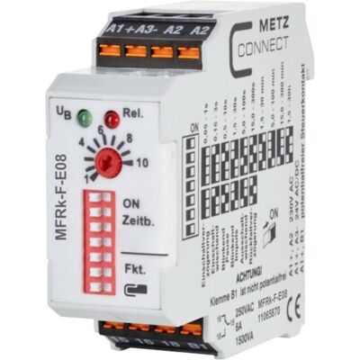 Metz Connect MFRk-F-E08 Multifunktionstimer - Relais 230 V/AC Metz Connect MFRk-F-E08 Multifunktionstimer - Relais 230 V/AC