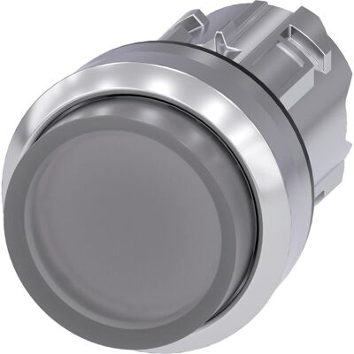 Siemens 3SU1051-0BB70-0AA0 Metallring Leuchtknopf - Druckknopf Siemens 3SU1051-0BB70-0AA0 Metallring Leuchtknopf - Druckknopf