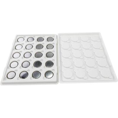 Ansmann Knopfzelle 1 St. 160 mAh 20er Tray Lithium Knopfzelle CR2025 Industri (1 Stk., 160 mAh), Batterien + Akkus Ansmann Knopfzelle 1 St. 160 mAh 20er Tray Lithium Knopfzelle CR2025 Industri (1 Stk., 160 mAh), Batterien + Akkus