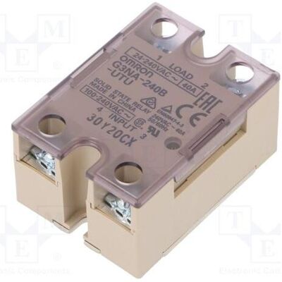 Omron Relais: Halbleiter USteuer: 100÷240VAC 40A 24÷240VAC G3NA, Relais Omron Relais: Halbleiter USteuer: 100÷240VAC 40A 24÷240VAC G3NA, Relais