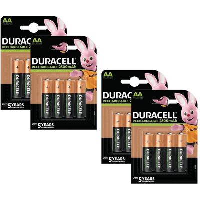 Duracell PreCharged AA 16 Pack-4x HR06-P (AA), Batterien + Akkus Duracell PreCharged AA 16 Pack-4x HR06-P (AA), Batterien + Akkus