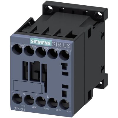 Siemens Schütz SIRIUS 3RH2, 2 NO + 2 NC, 220V DC - Kontaktor Siemens Schütz SIRIUS 3RH2, 2 NO + 2 NC, 220V DC - Kontaktor