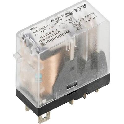 Weidmüller Schaltrelais 92-126,5V/AC 1W IP20 7760056308, Relais Weidmüller Schaltrelais 92-126,5V/AC 1W IP20 7760056308, Relais