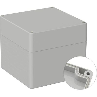 Tru Components Universal-Gehäuse 122 x 120 105 ABS Lichtgrau RAL 7035 1 St. (Gehäuse), Elektronikzubehör + Gehäuse, Grau Tru Components Universal-Gehäuse 122 x 120 105 ABS Lichtgrau RAL 7035 1 St. (Gehäuse), Elektronikzubehör + Gehäuse, Grau