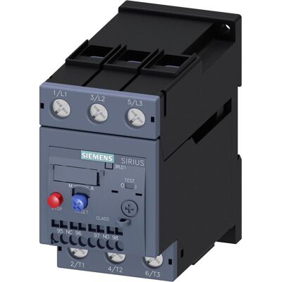 Siemens 3RU2136-4RD1 Überlastrelais - 70-80A, Einstellbar, für Motoren Siemens 3RU2136-4RD1 Überlastrelais - 70-80A, Einstellbar, für Motoren
