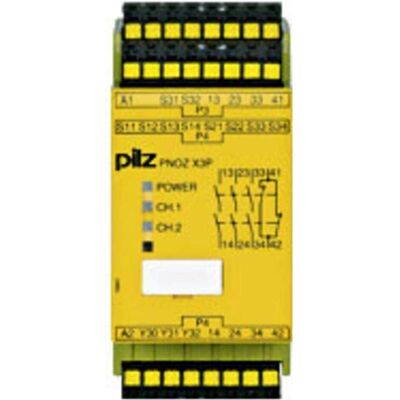 Pilz PNOZ X3P C - Sicherheitsschaltgerät 24V AC/DC Pilz PNOZ X3P C - Sicherheitsschaltgerät 24V AC/DC