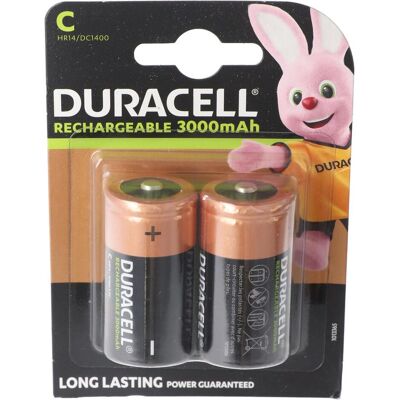 Duracell Baby C 3000mAh Wiederaufladbare Batterie - Batterie Duracell Baby C 3000mAh Wiederaufladbare Batterie - Batterie